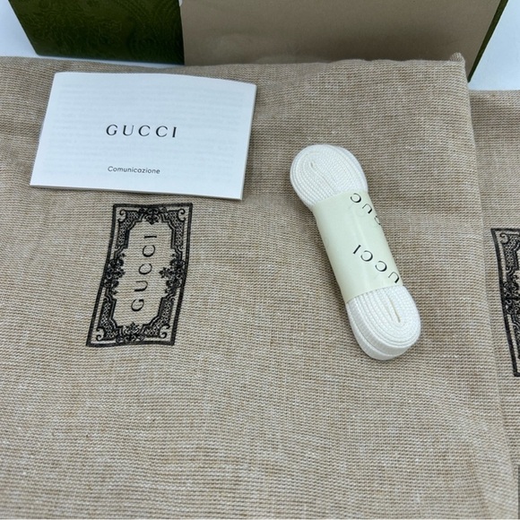 Men’s Gucci Red and White Sneakers - Picture 11 of 11